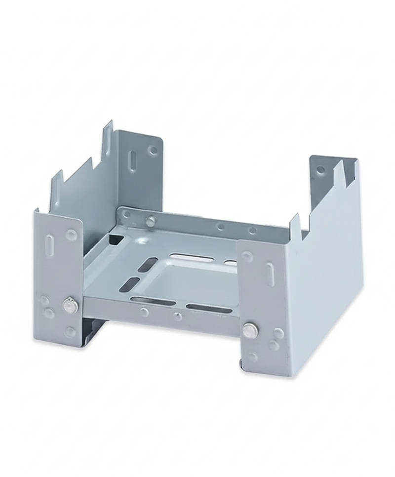 Woodstovestation Portable Alcohol Stove for Hiking - Ultralight Folding Camping Stove, Stainless Steel, Compact & Windproof