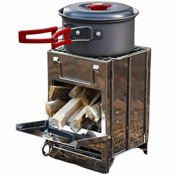 Foldable Wood Burning Stoves for Hiking & Travel | Wood Stove Station